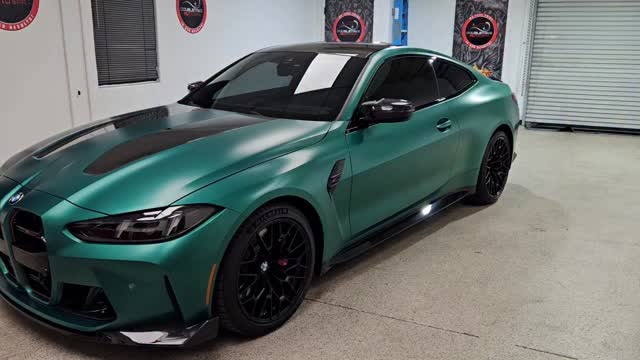 Stealth Matte 10-year Paint Protection Film transform your ride to a sleek,  aggressive, bold look and feel while offering the best protection on the market to protect the paint from damage for 10 years.

DoubleTake Auto Spa in Fremont 
Call/Text: 510-472-4181 
Email Us: info@dtautospa.com 
Website: www.dtautospaprotection.com 

#bmwm4cs #bmwlover #fremontca #stealthppf #sanjosecalifornia