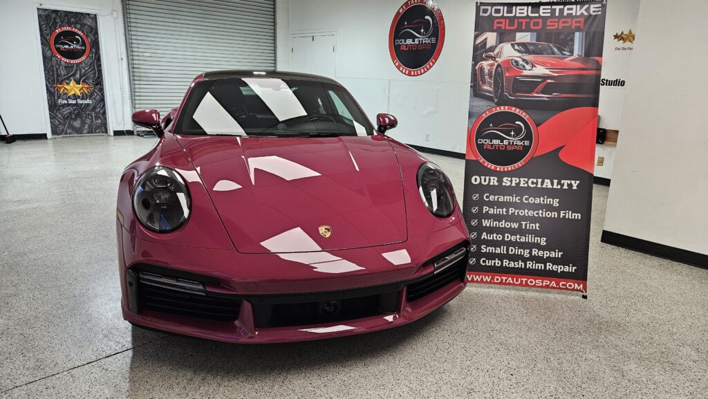Porsche Turbo S with Full Body PPF and Ceramic Coating